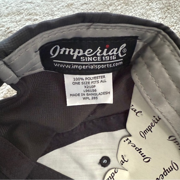 NEW Imperial Gray Baseball Cap - Picture 3 of 4